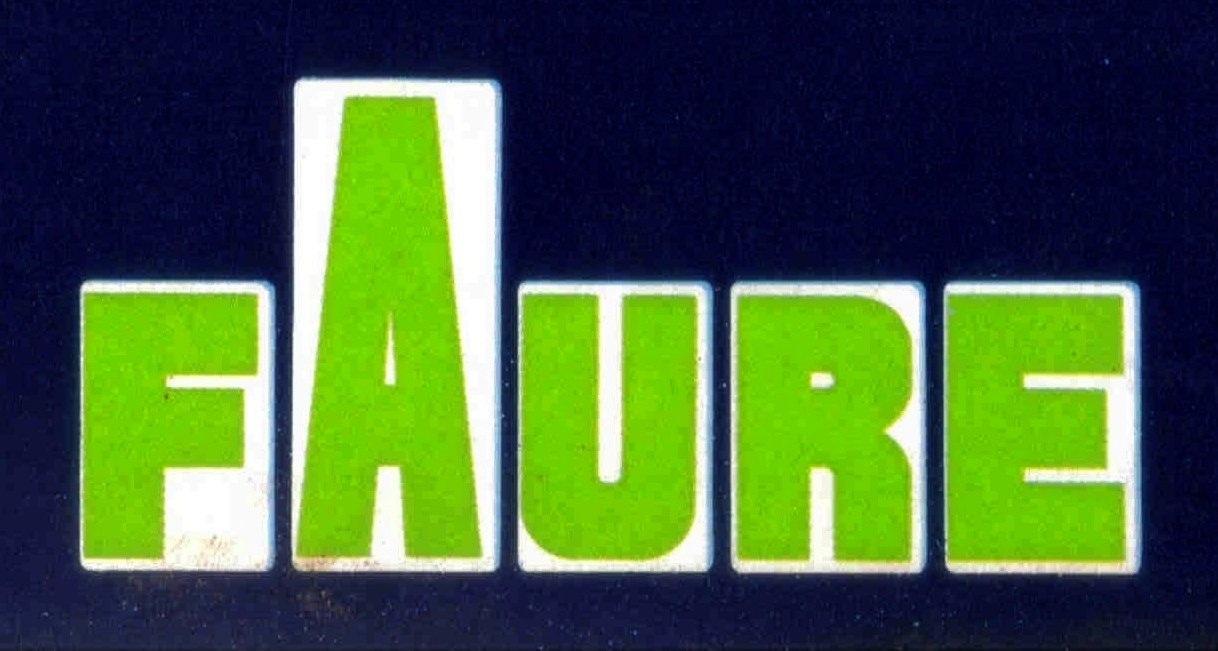 Faure, la qualité c'est notre fort